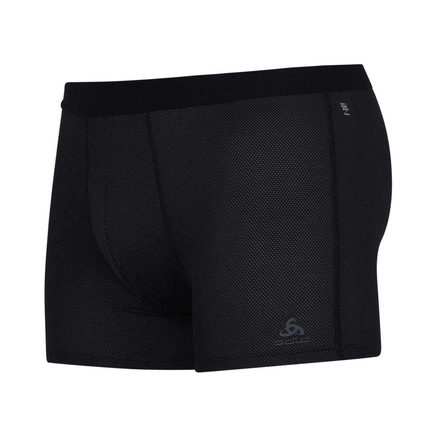 Black - Side - Odlo Mens Active Boxer Shorts
