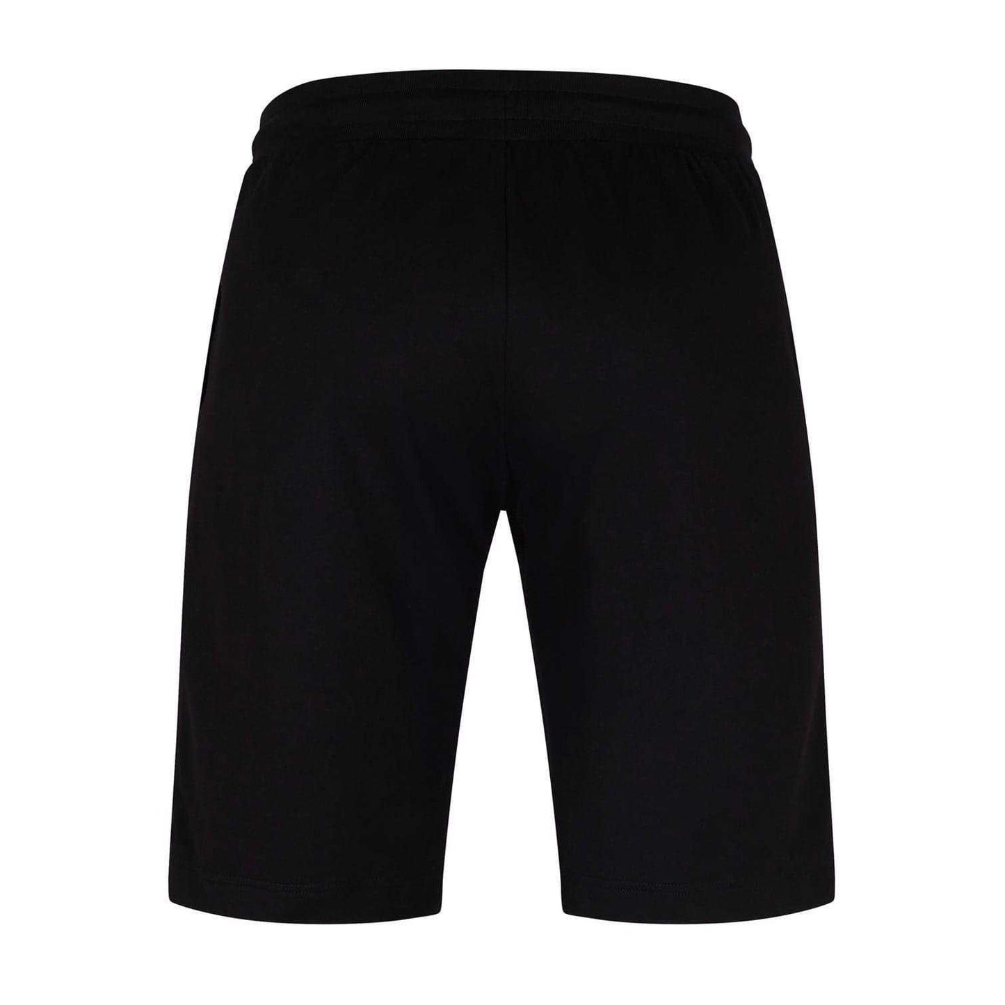 Black - Back - Emporio Armani EA7 Mens Casual Sweat Shorts