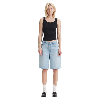 Denim - Lifestyle - Levis Womens-Ladies Baggy Shorts