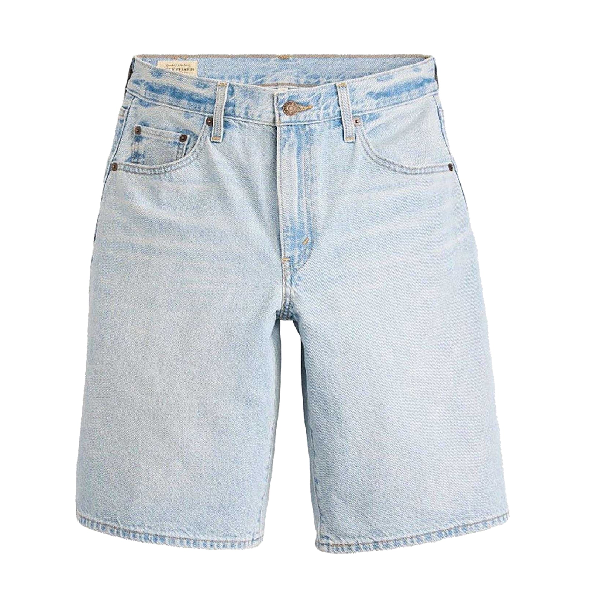 Denim - Front - Levis Womens-Ladies Baggy Shorts