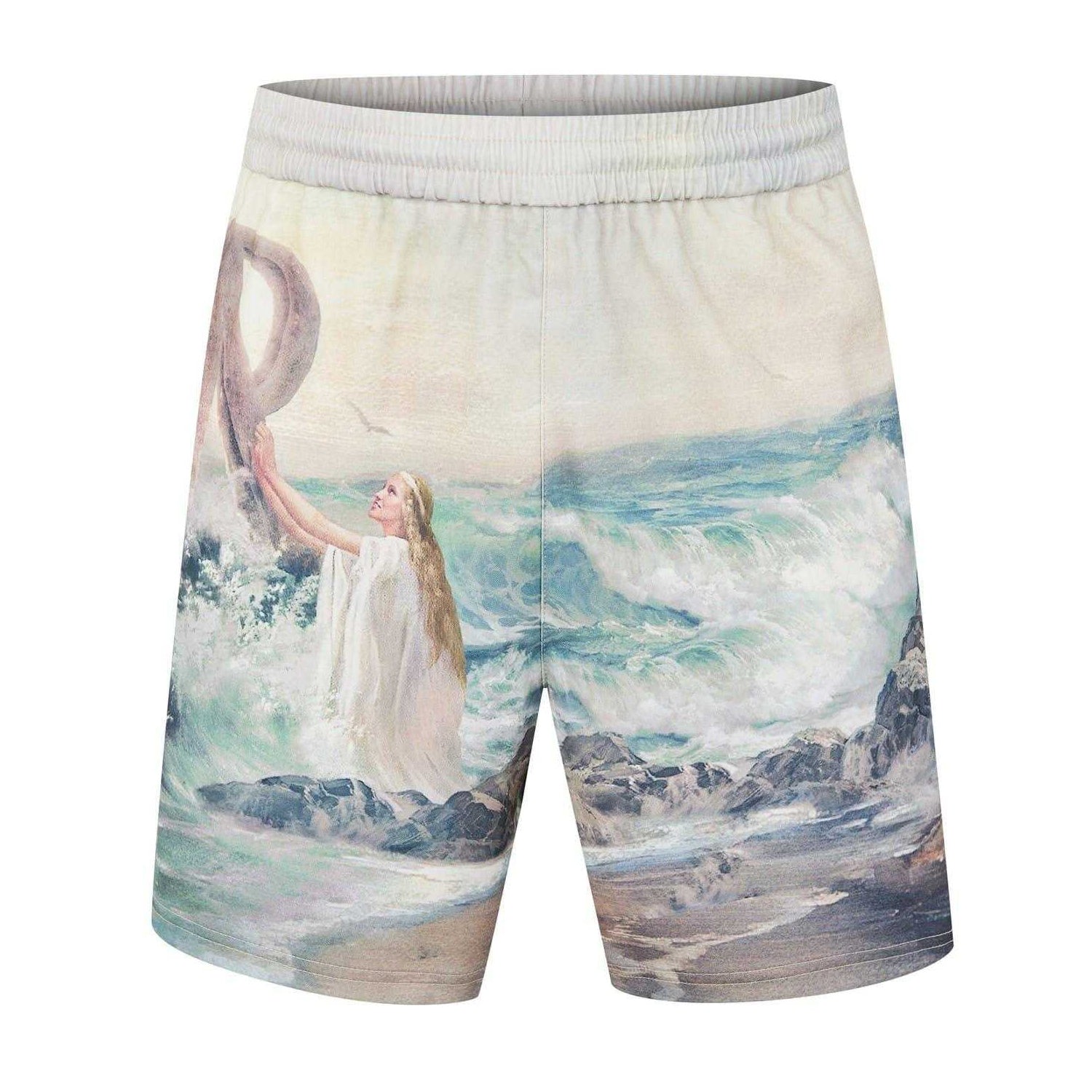 Multicoloured - Front - Represent Mens Elasticated Casual Shorts