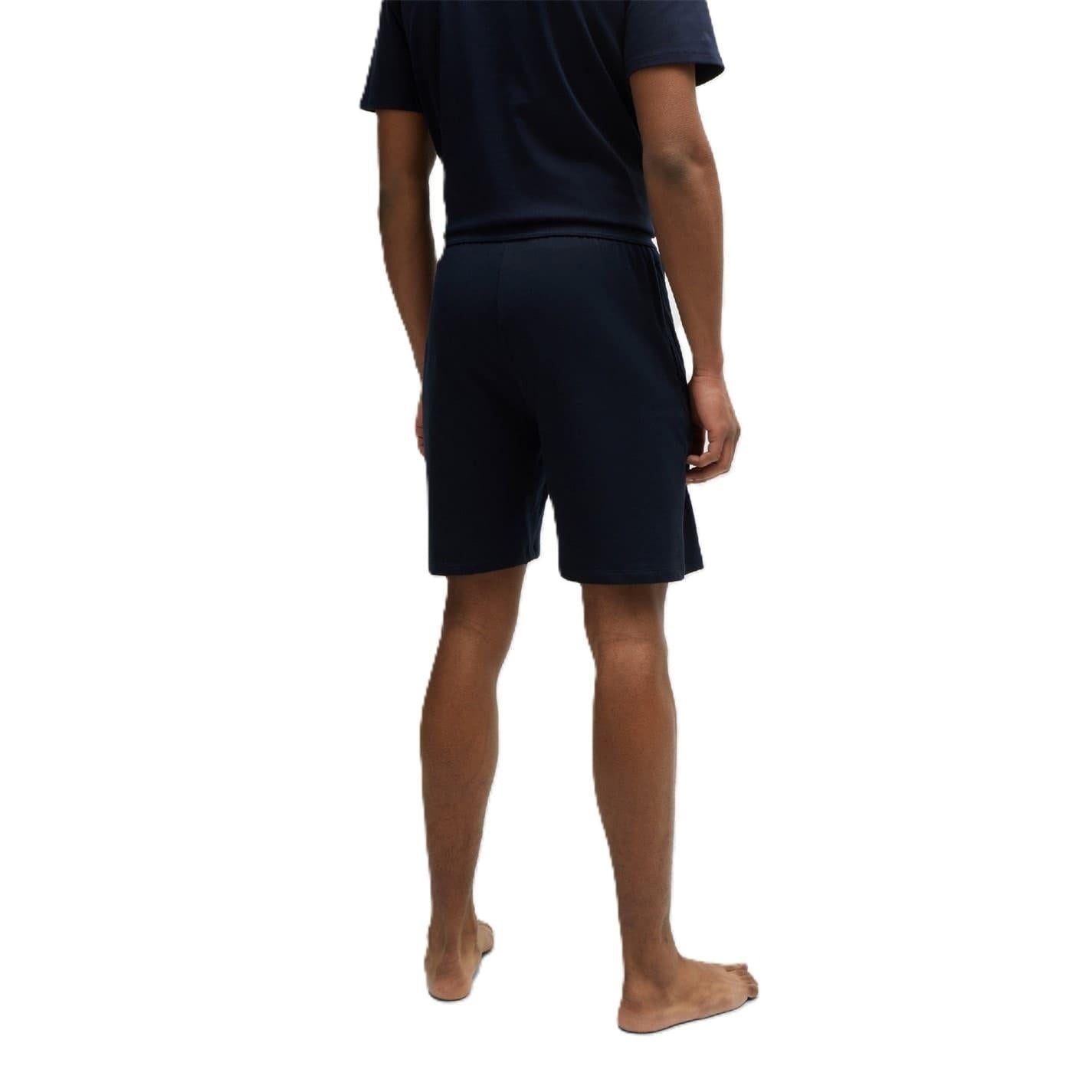 Dark Blue - Back - Boss Mens Regular Hoodie