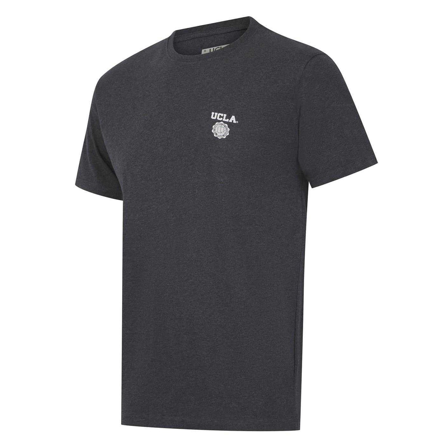 Grey - Side - UCLA Unisex Adult Cotton Regular T-Shirt