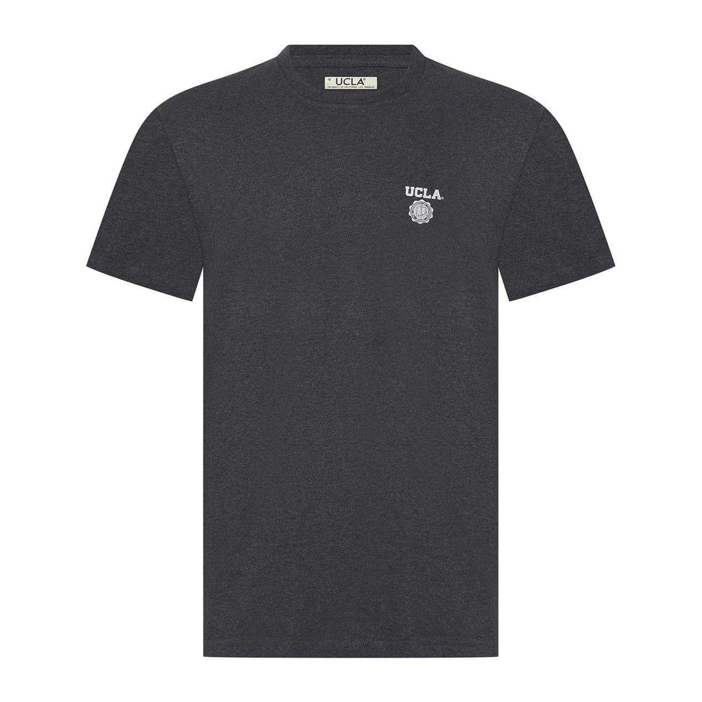 Grey - Front - UCLA Unisex Adult Cotton Regular T-Shirt