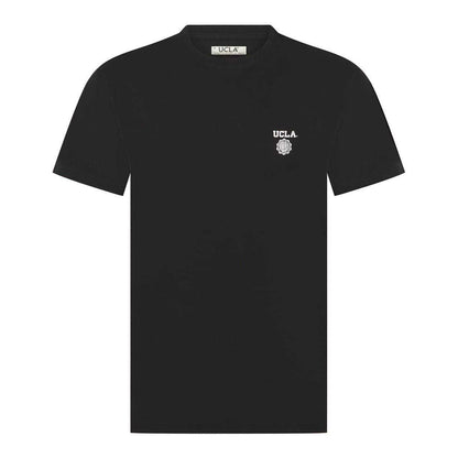 Black - Front - UCLA Unisex Adult Cotton Regular T-Shirt