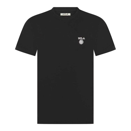 Black - Front - UCLA Unisex Adult Cotton Regular T-Shirt