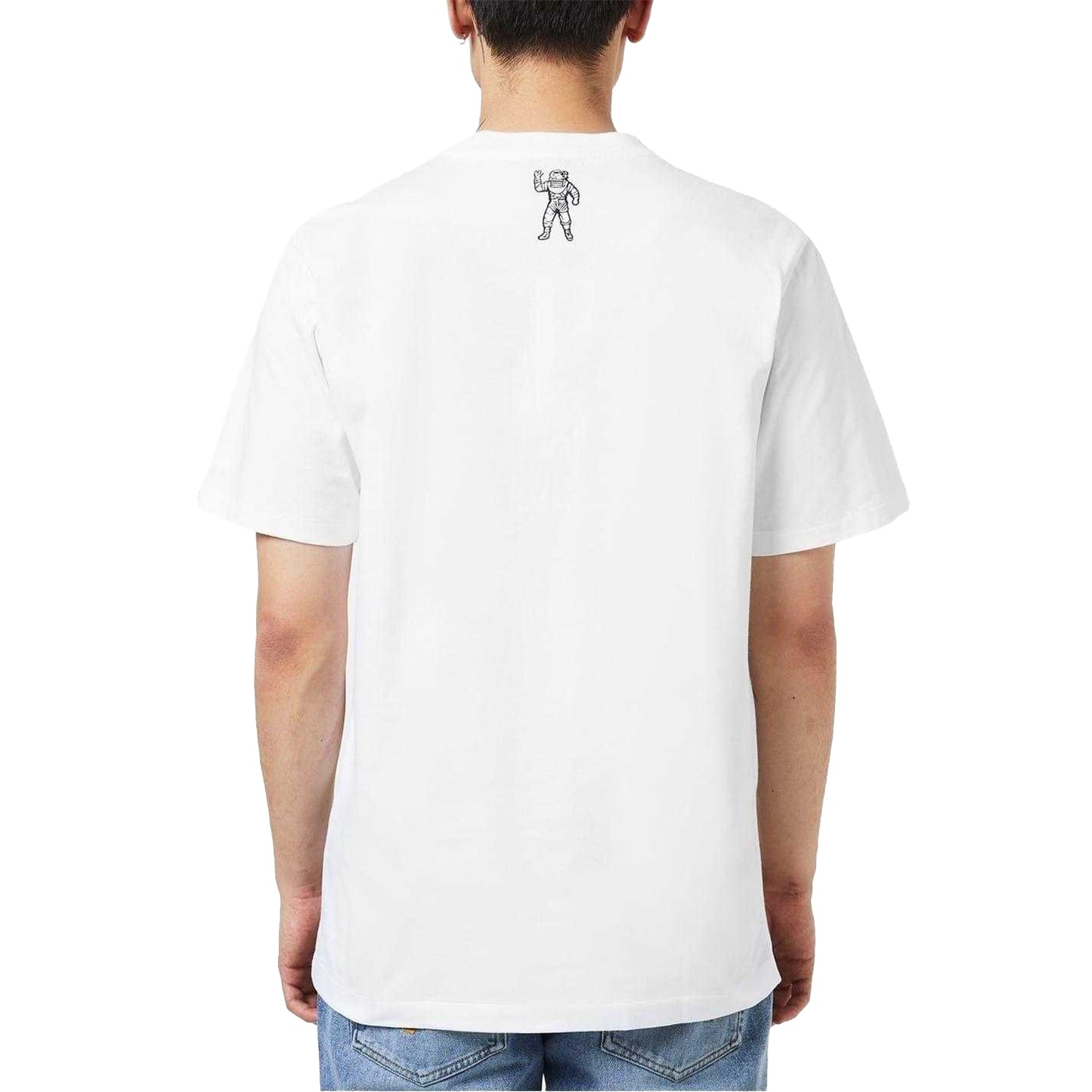 White-Black - Back - Billionaire Boys Club Mens Arched Logo Cotton T-Shirt