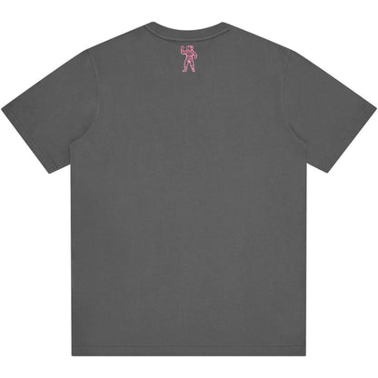 Space Pink - Back - Billionaire Boys Club Mens Arched Logo Cotton T-Shirt