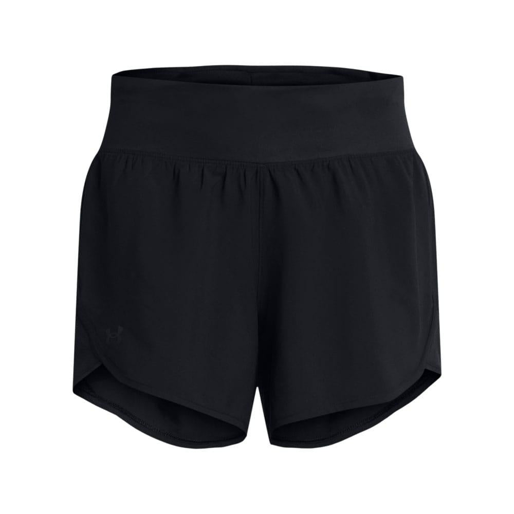 Black - Front - Under Armour Womens-Ladies Fly By Elite Shorts