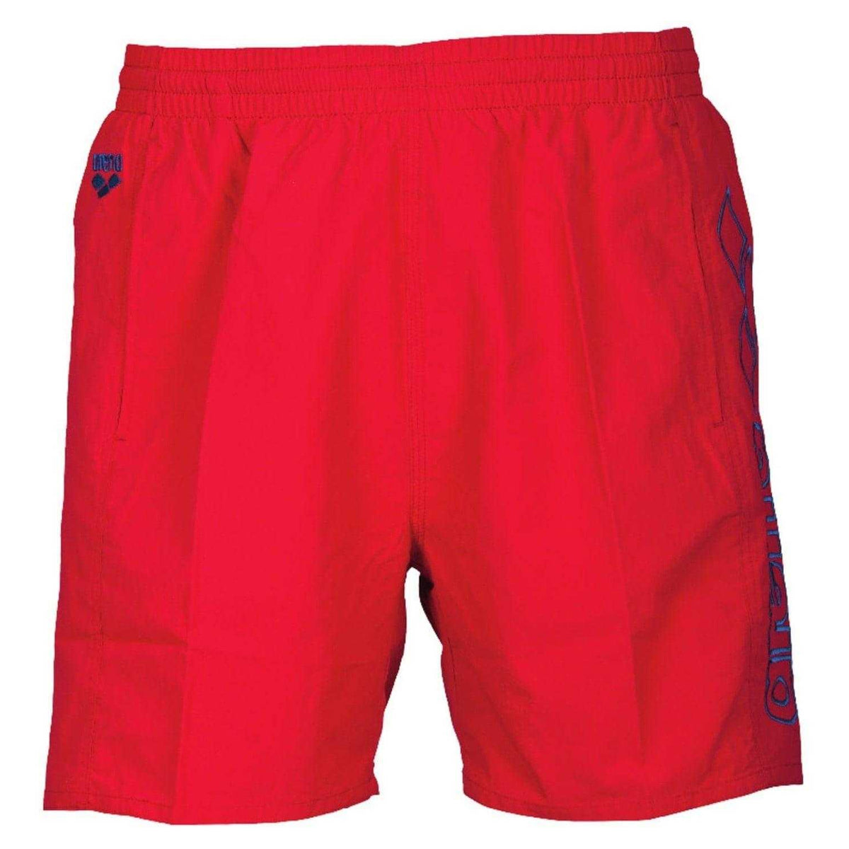 Red-Royal Blue - Front - Arena Mens Berry Swim Shorts