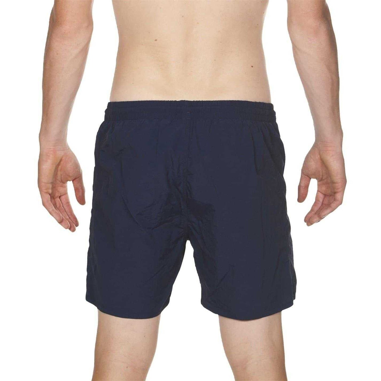 Navy-White - Lifestyle - Arena Mens Berry Swim Shorts