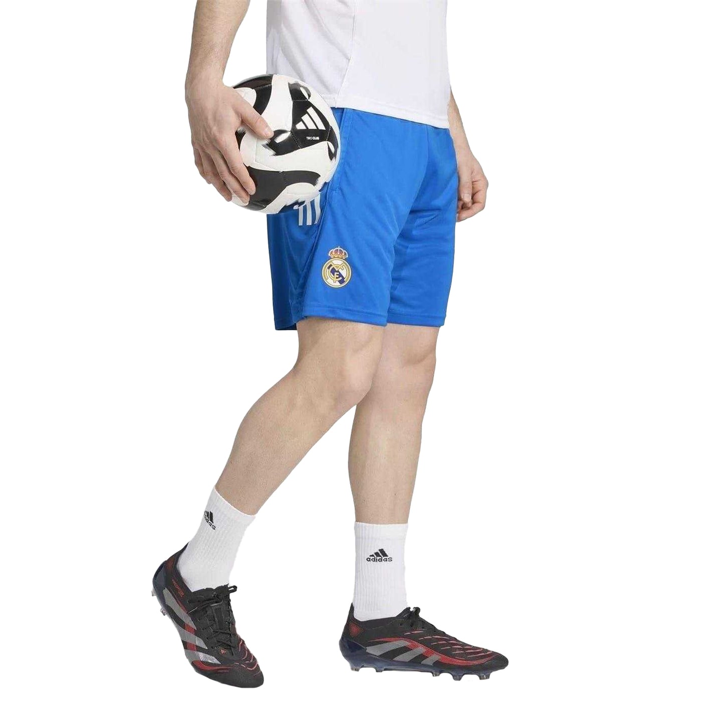 Blue - Pack Shot - Adidas Mens 2025-2026 Real Madrid CF Training Shorts