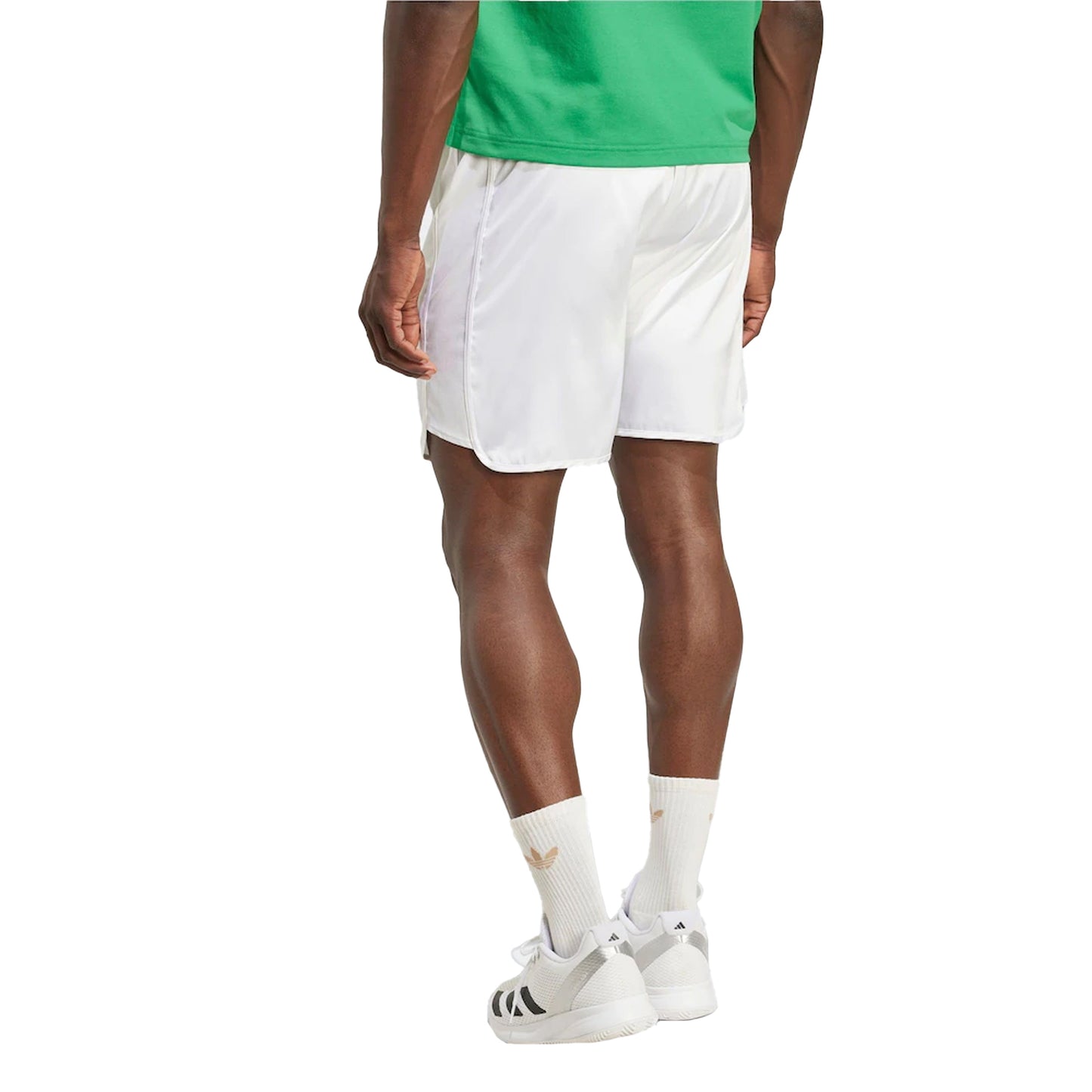 White - Back - Adidas Mens Climacool Shorts