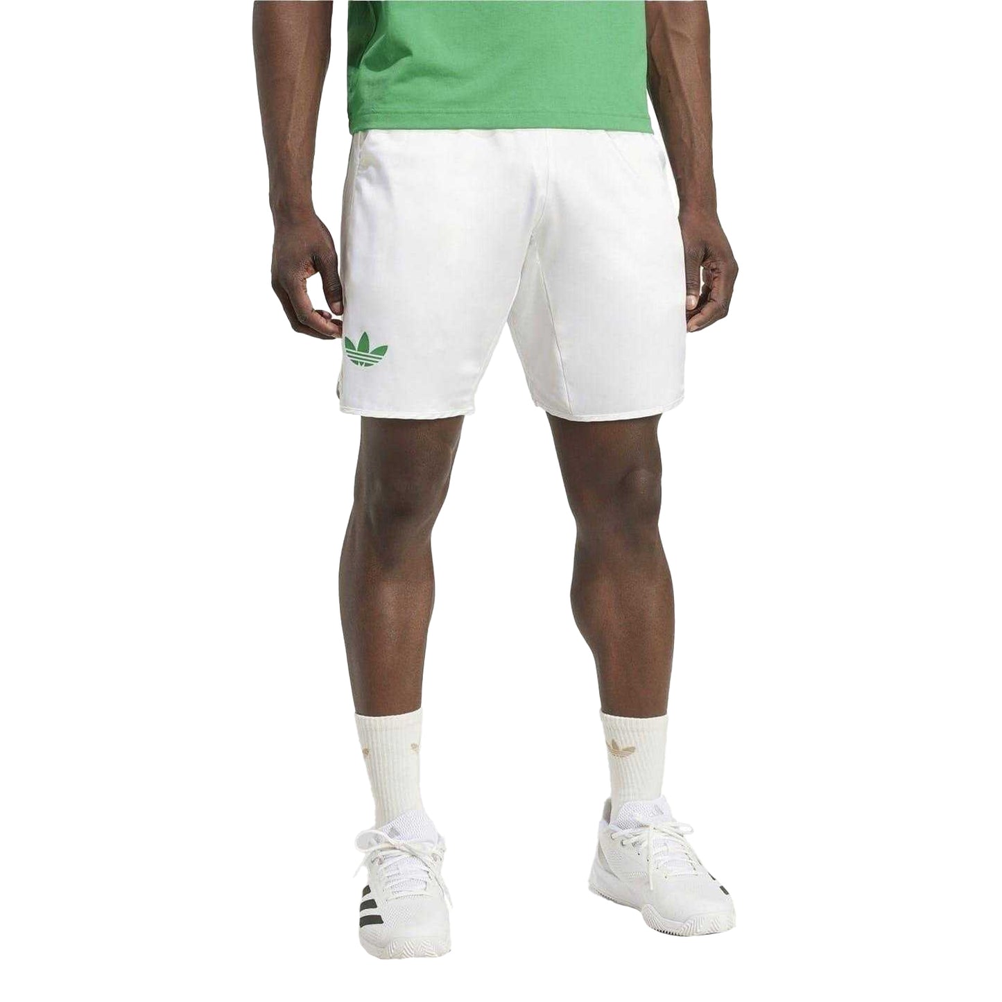 White - Side - Adidas Mens Climacool Shorts