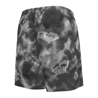 Wolf Grey Tie Dye - Back - Nike Boys Tie Dye Swim Shorts