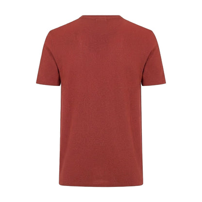 Brown - Back - Hugo Boss Mens Boss Cotton Regular T-Shirt