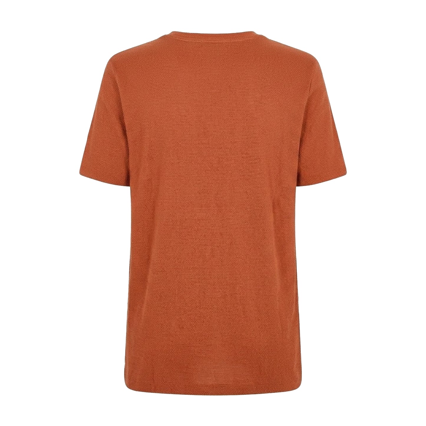 Dark Orange - Back - Hugo Boss Mens Boss Cotton Regular T-Shirt