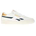 White-Navy - Side - Reebok Unisex Adult Club C Revenge Leather Trainers