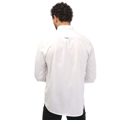 White - Back - Mercery Mens Beynol Jersey Shirt
