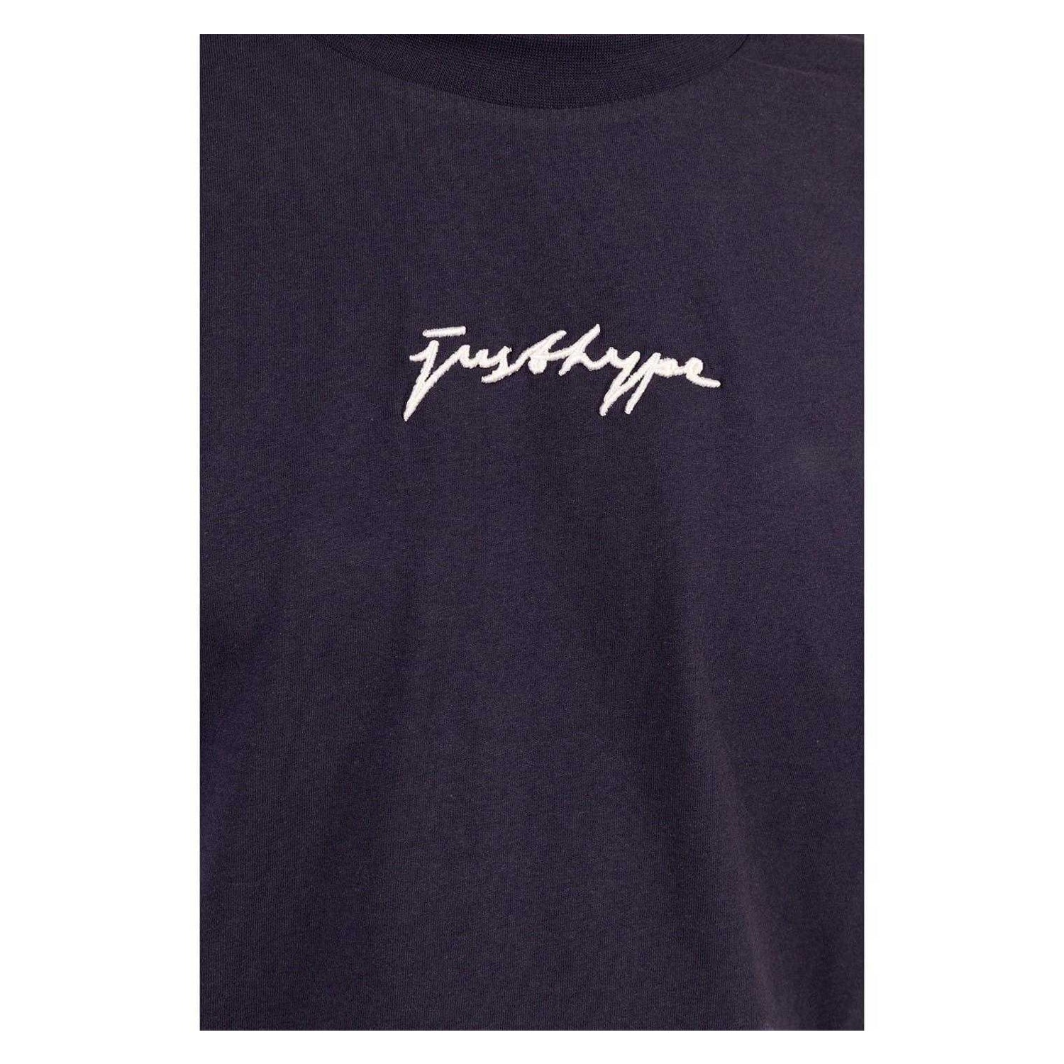 Navy - Side - Hype Mens T-Shirt