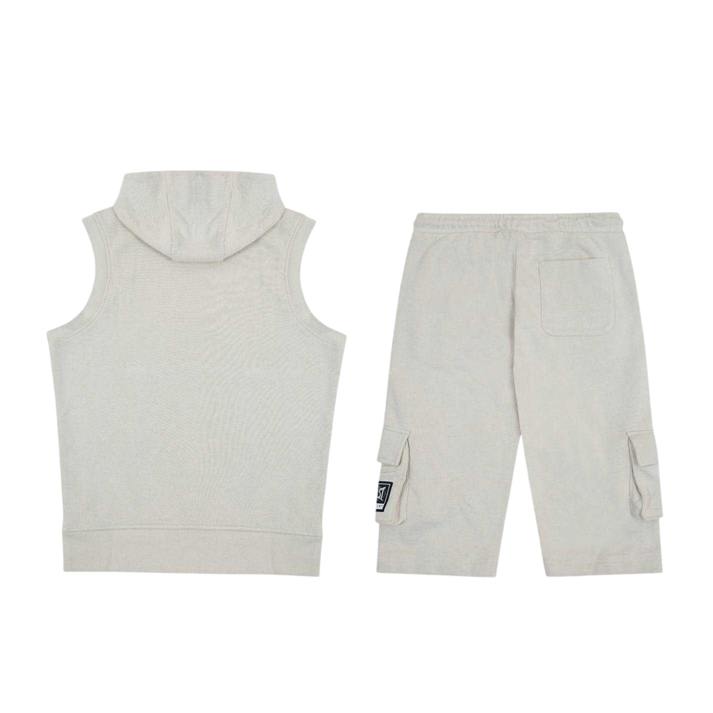 Silver Cloud - Back - Everlast Boys Sweatshirt and Shorts Set