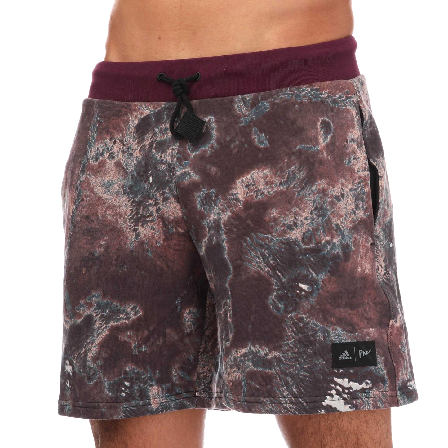 Green - Front - Adidas Mens Parley Shorts