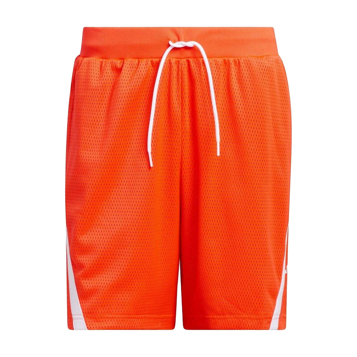 Solar Red - Front - Adidas Mens Mesh Shorts