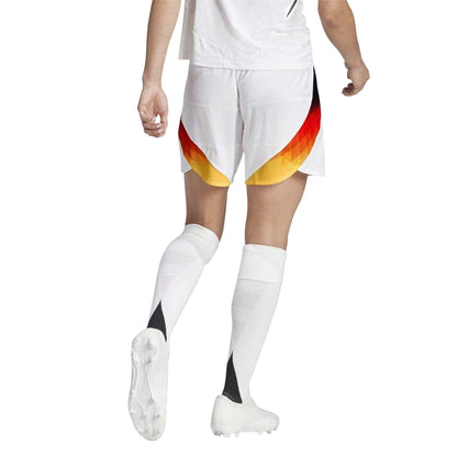 White - Back - Adidas Unisex Adult Train Geometric Pattern Shorts