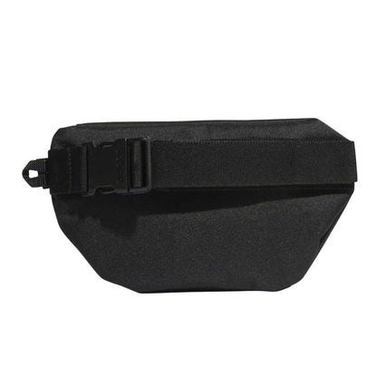 Black-White - Back - Adidas Linear Logo Waist Bag