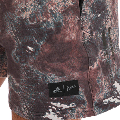 Green - Side - Adidas Mens Parley Shorts