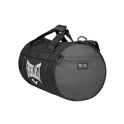 Black-White - Lifestyle - Everlast Logo Polyester Gym Holdall