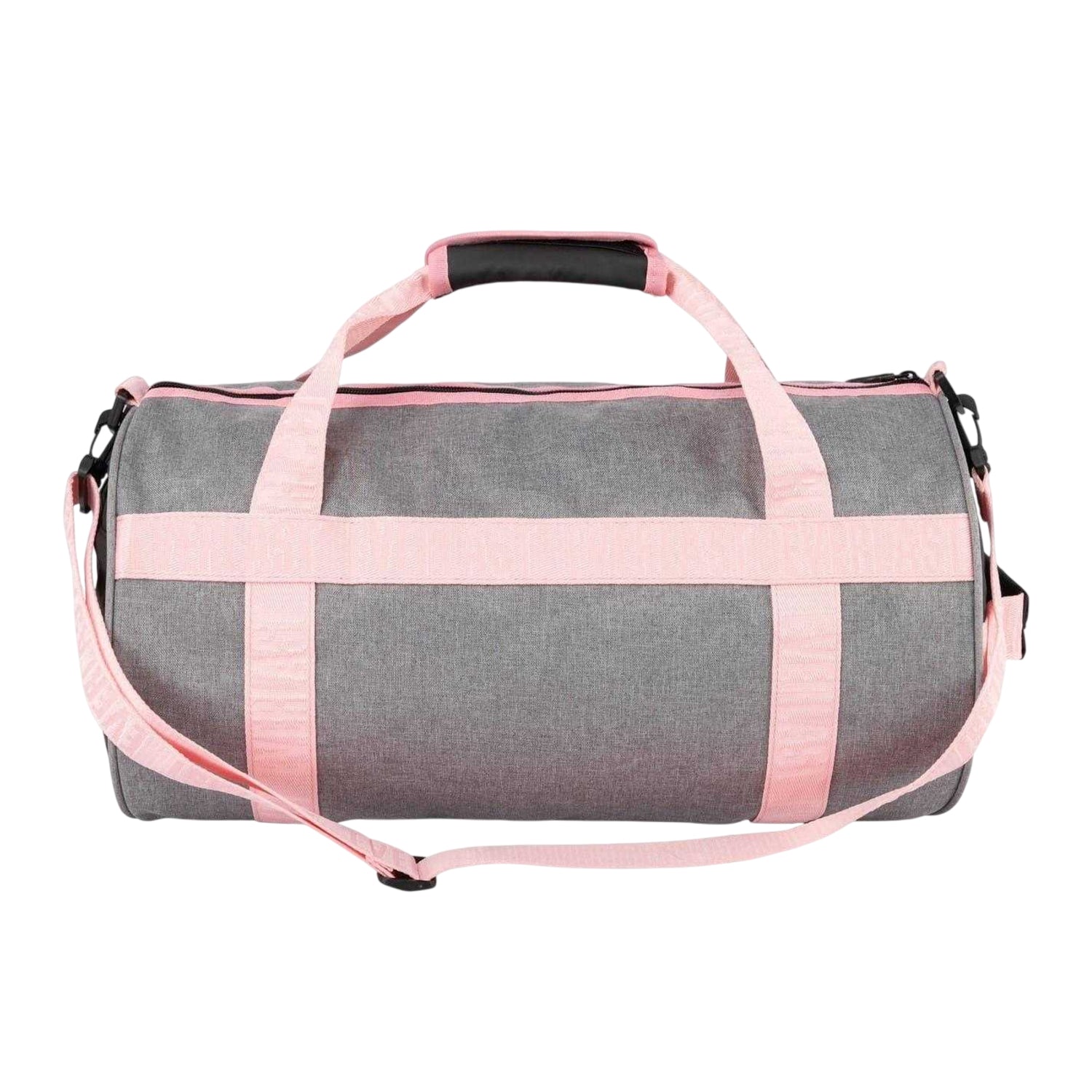 Grey-Coral - Back - Everlast Logo Polyester Gym Holdall
