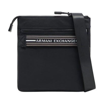 Black - Front - Armani Exchange Messenger Bag