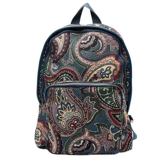 Multicoloured - Front - Pretty Green Paisley Rucksack