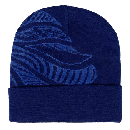 Blue - Back - Team GB Unisex Adult Knitted Sport Beanie