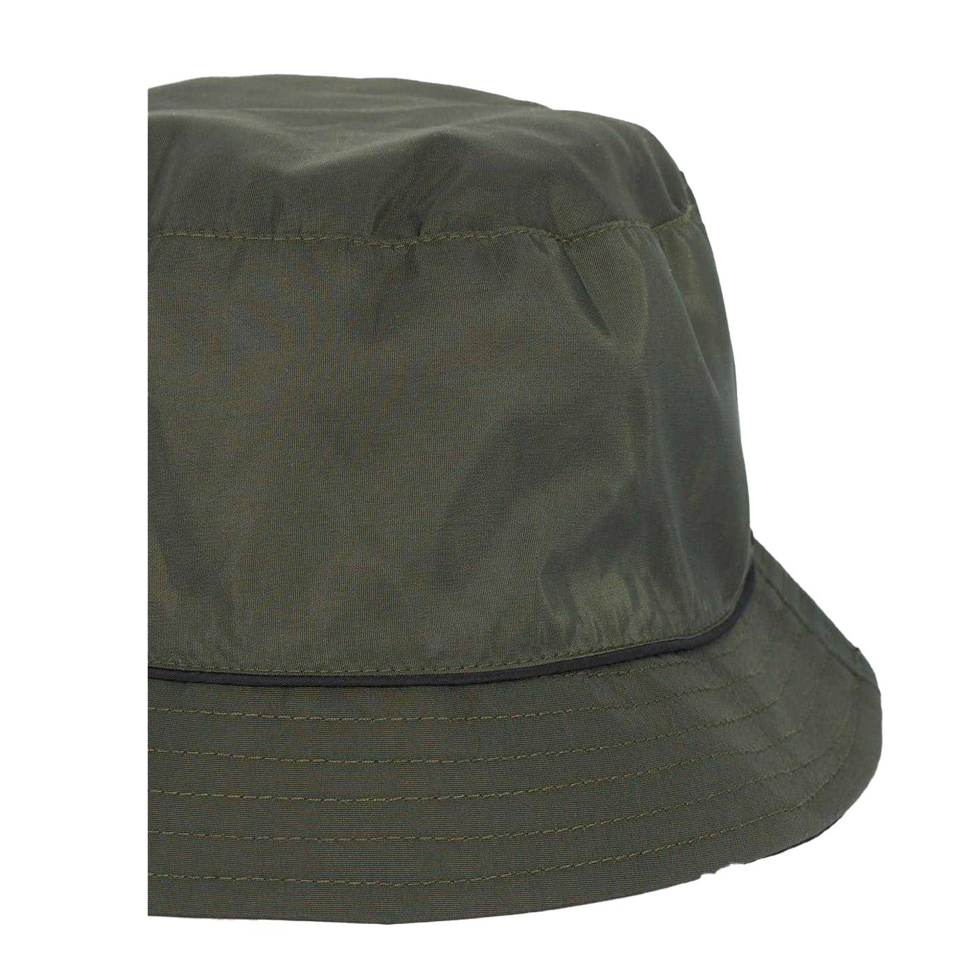 Khaki Green - Back - Brave Soul Mens Cotton Bucket Hat