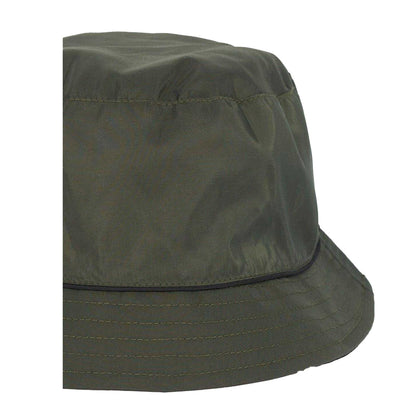 Khaki Green - Back - Brave Soul Mens Cotton Bucket Hat