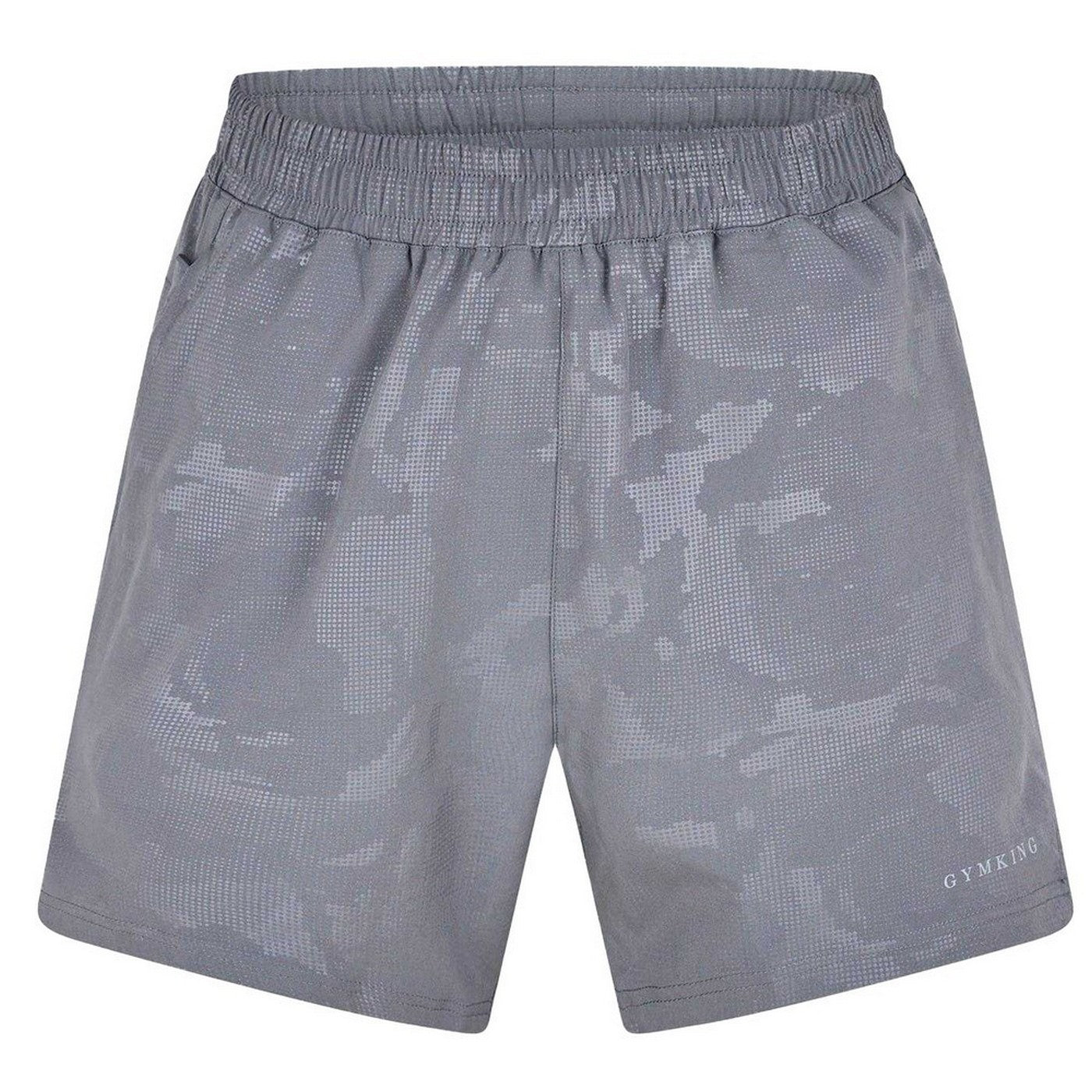 Gunmetal - Front - Gym King Mens Sport Shorts