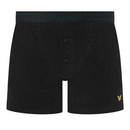 Black - Lifestyle - Lyle & Scott Mens Boxer Shorts (Pack of 3)