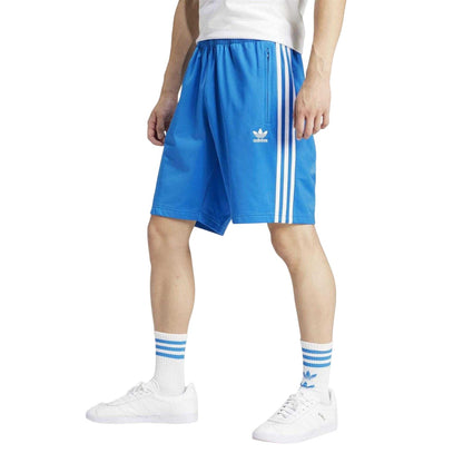 Blue - Lifestyle - Adidas Mens Firebird Elasticated Waist Relaxed Fit Shorts