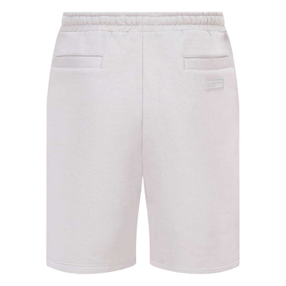 Grey - Back - Blank Essentials Mens Sweat Shorts