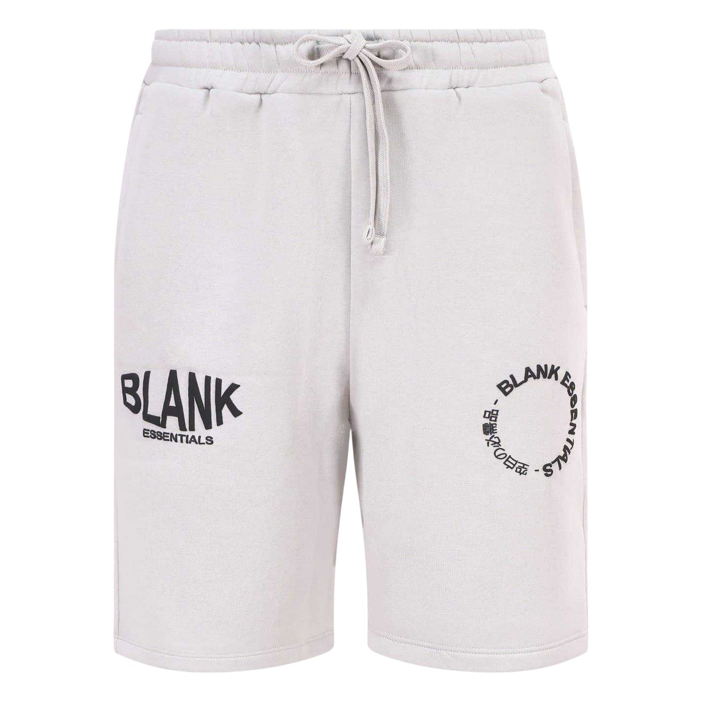 Grey - Front - Blank Essentials Mens Sweat Shorts