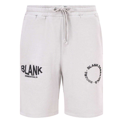 Grey - Front - Blank Essentials Mens Sweat Shorts