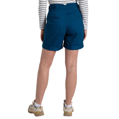 Poseidon Blue - Back - Craghoppers Womens-Ladies Araby Tailored Walking Shorts