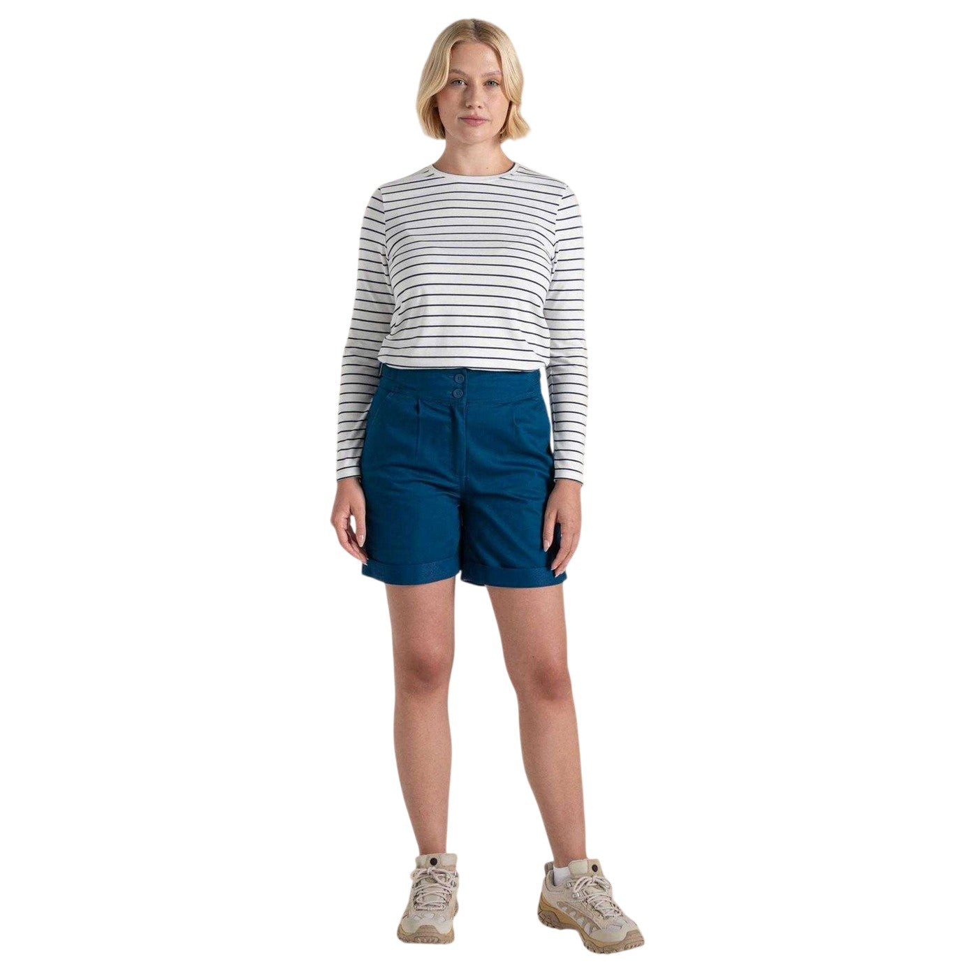 Poseidon Blue - Lifestyle - Craghoppers Womens-Ladies Araby Tailored Walking Shorts