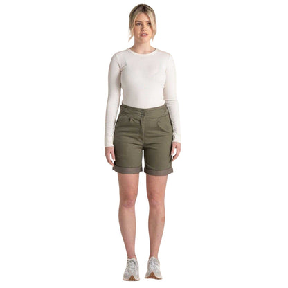 Wild Olive - Lifestyle - Craghoppers Womens-Ladies Araby Tailored Walking Shorts