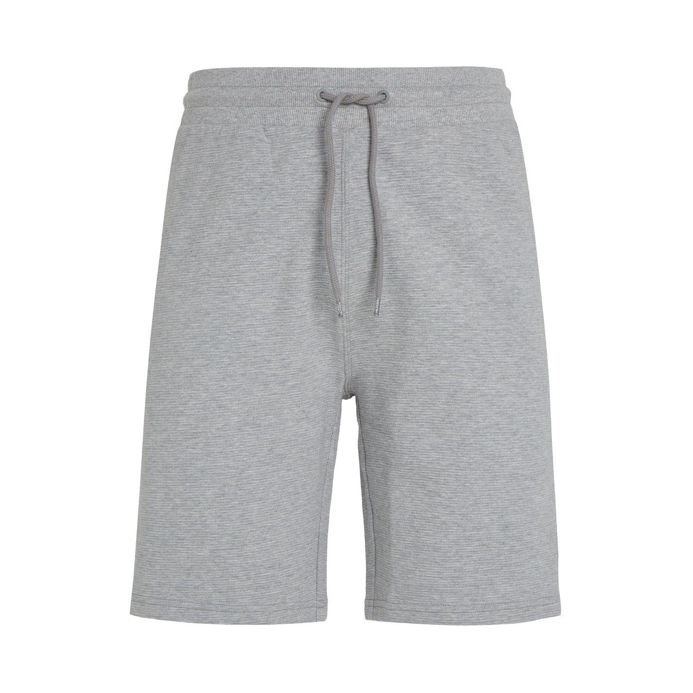 Grey Heather - Front - Tommy Hilfiger Mens Lounge Shorts