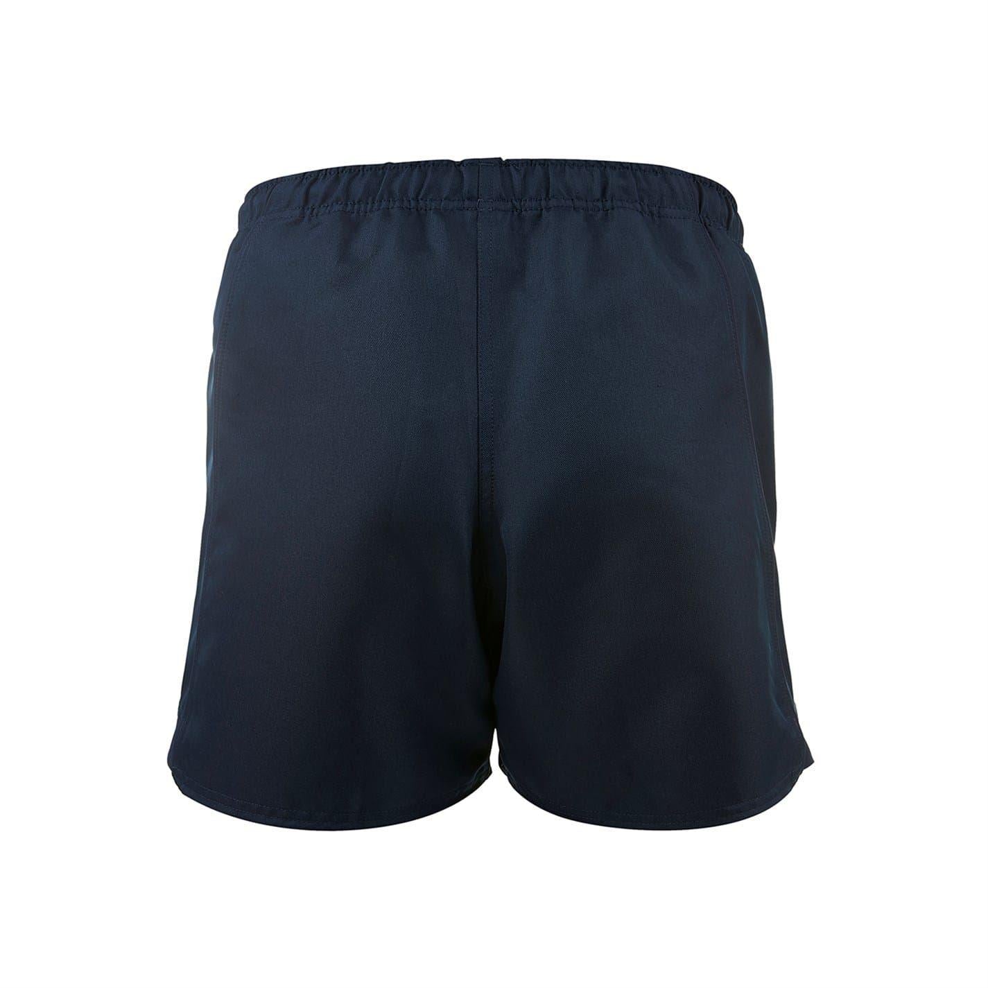 Navy - Back - Canterbury Mens Advantage Elasticated Waist Rugby Shorts