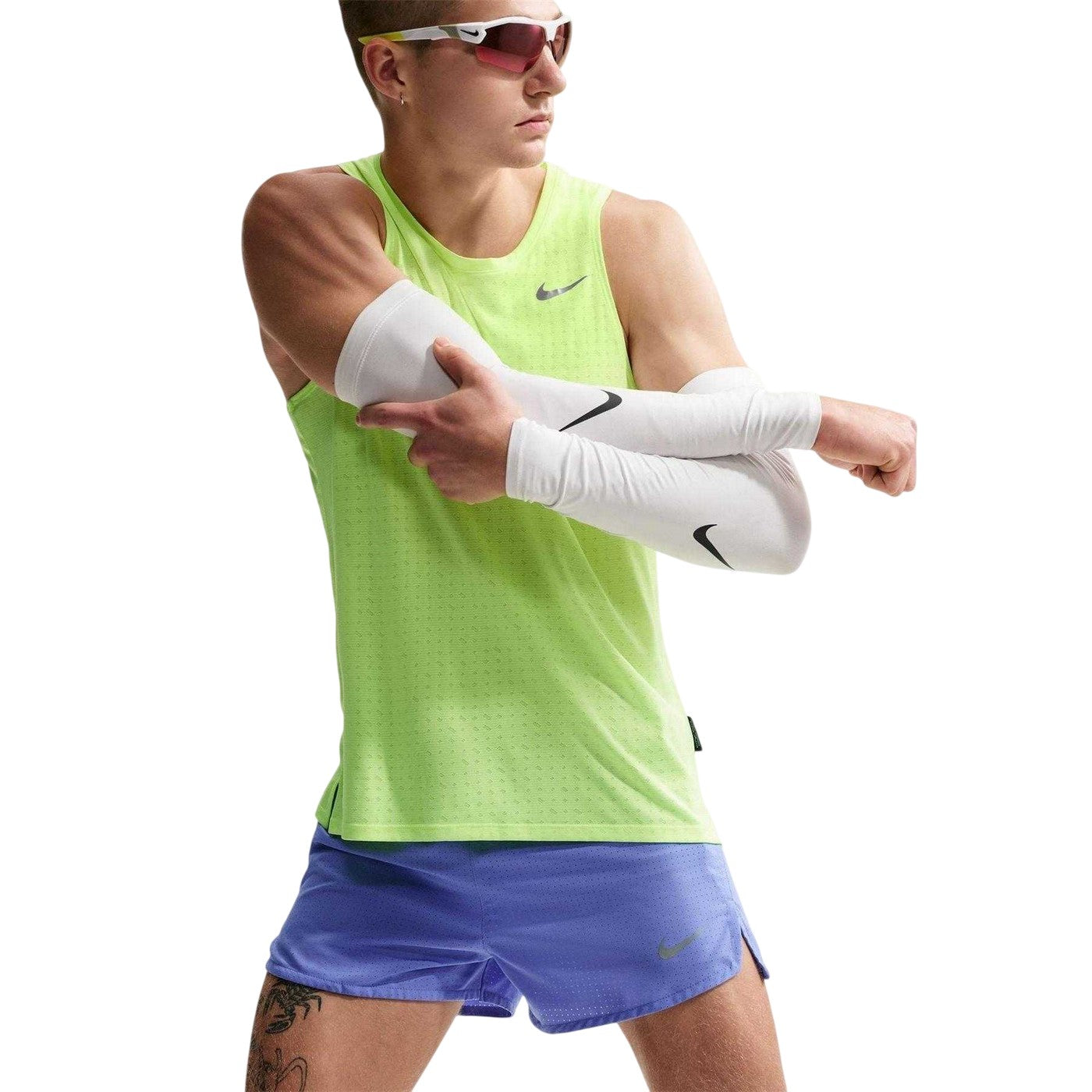 Sapphire - Side - Nike Mens Running Shorts