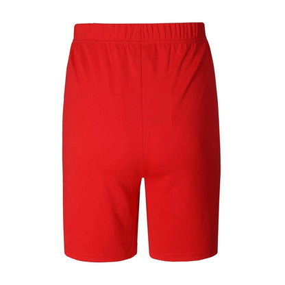 Red - Back - Sondico Mens Polyester Regular Football Shorts